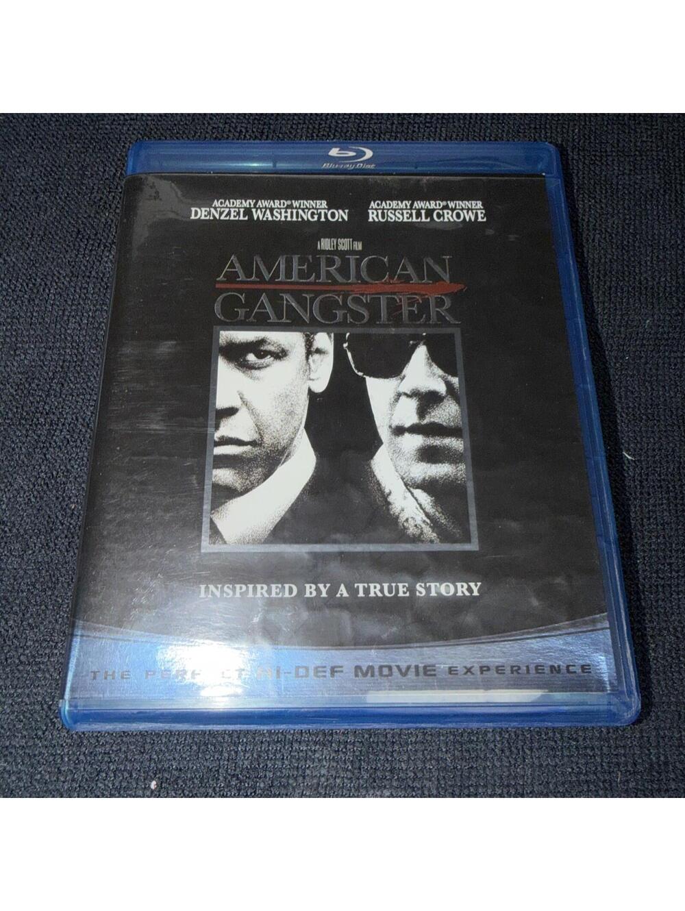 American Gangster Blu-ray CD Denzel Washington Movie
